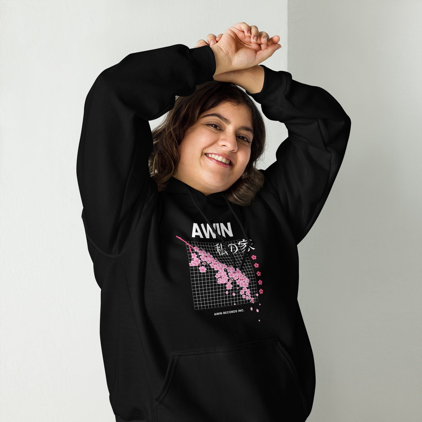 AWIN Cherry Blossom Unisex Hoodie