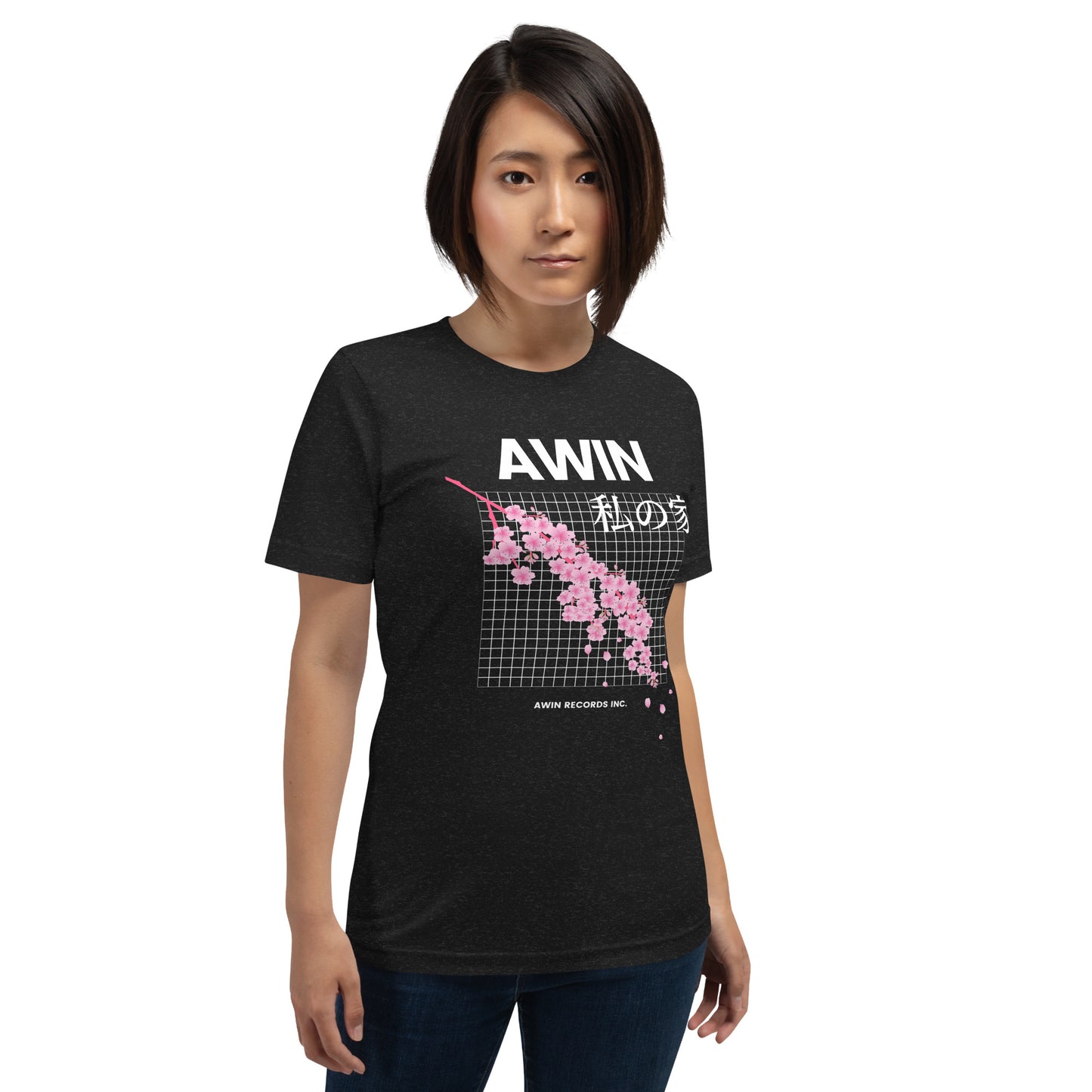 AWIN Cherry Blossom Unisex t-shirt
