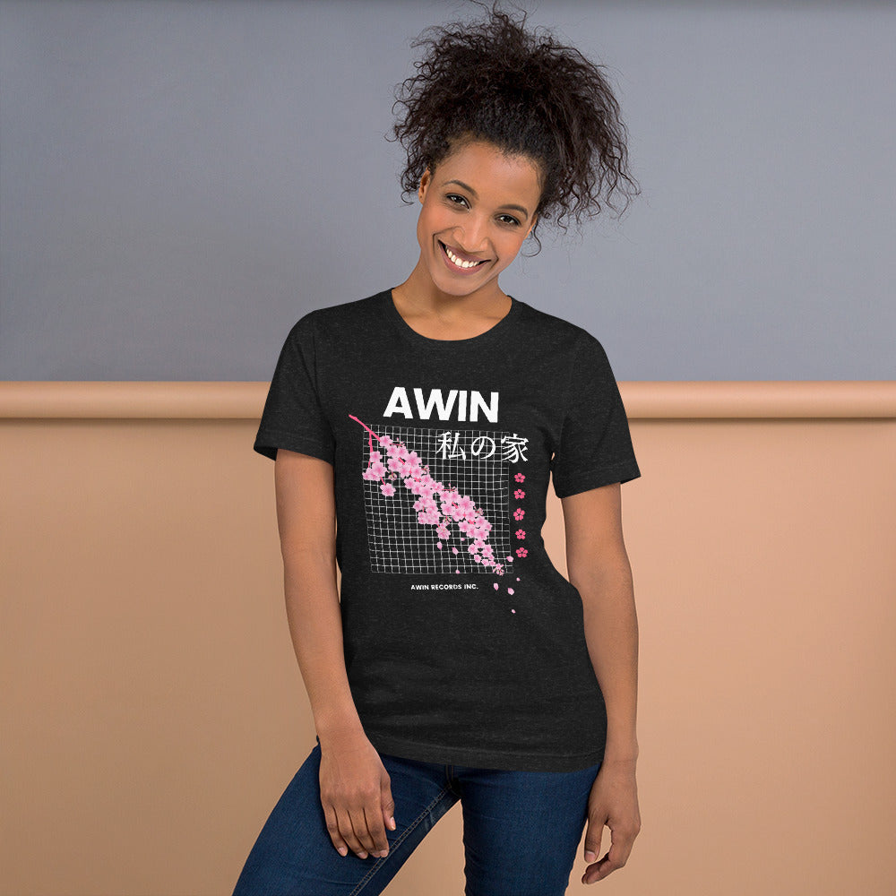 AWIN Cherry Blossom Unisex t-shirt