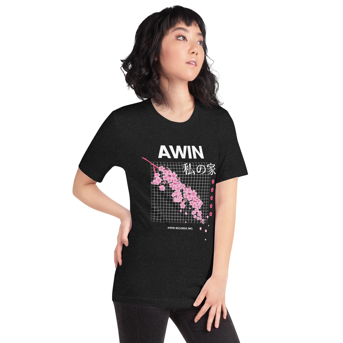 AWIN Cherry Blossom Unisex t-shirt