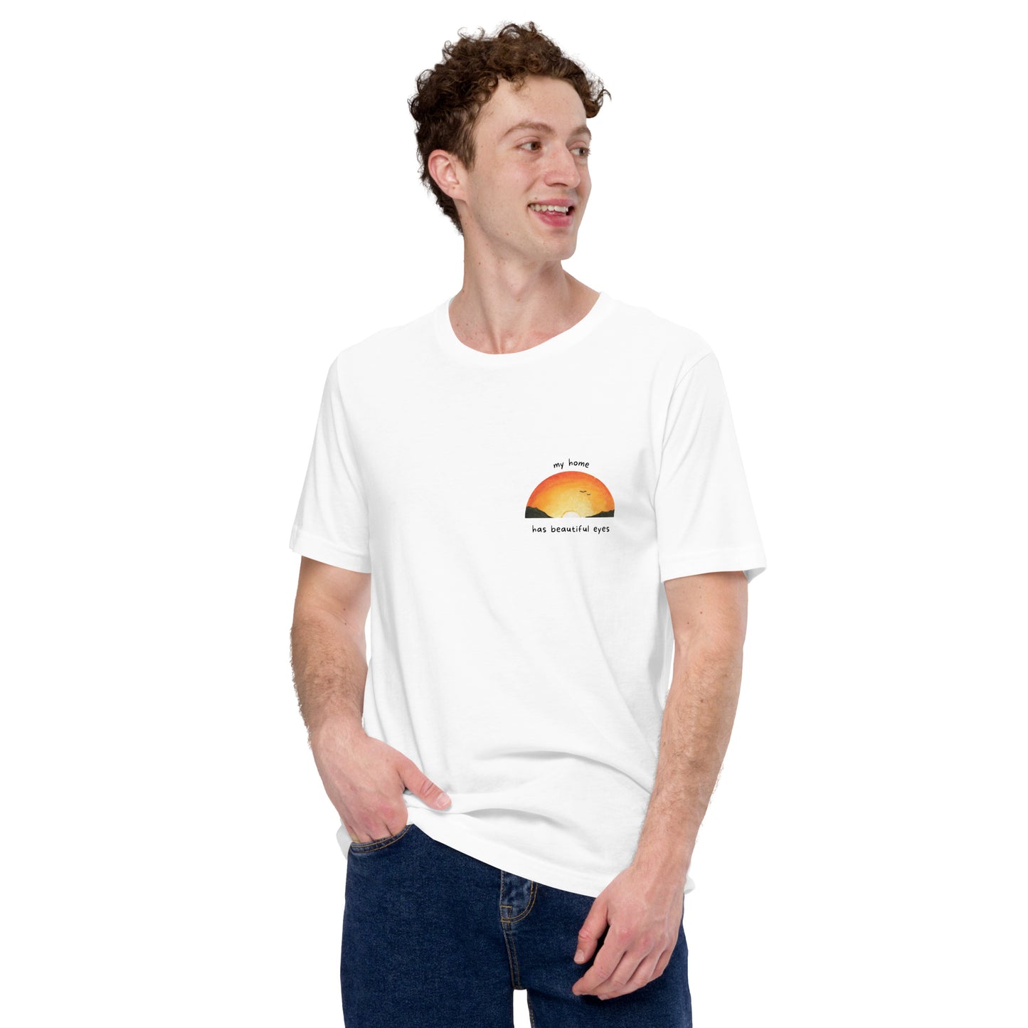 My Home Sunrise Unisex t-shirt