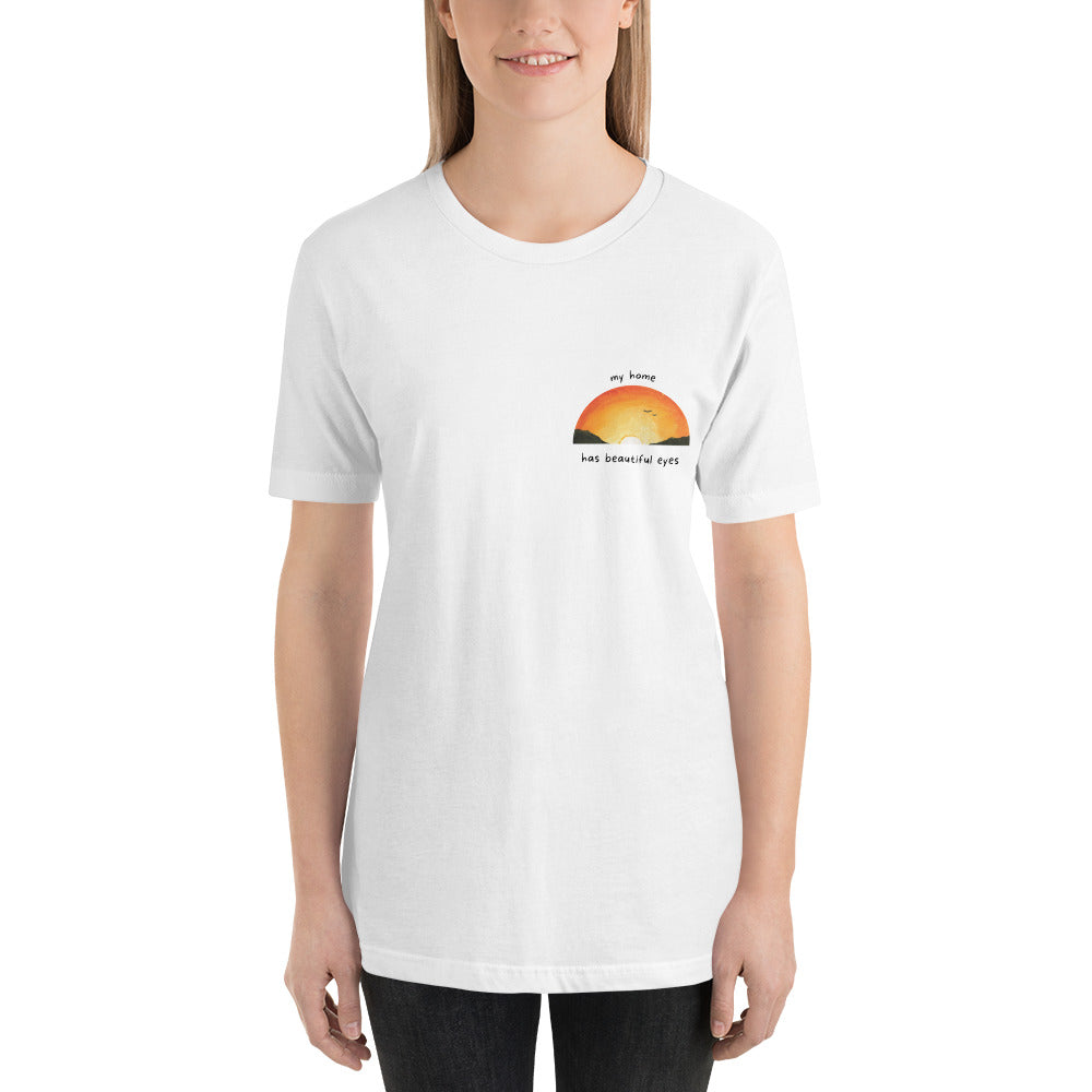 My Home Sunrise Unisex t-shirt