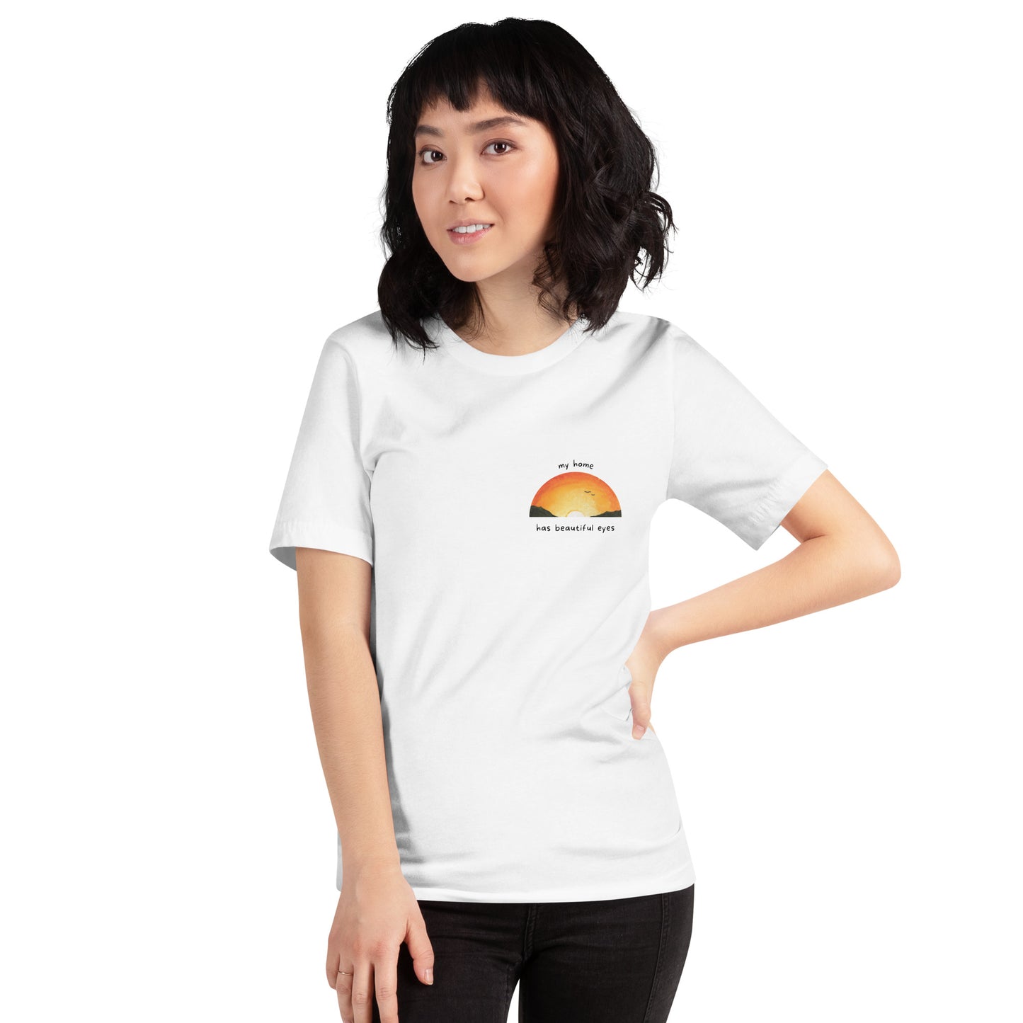 My Home Sunrise Unisex t-shirt