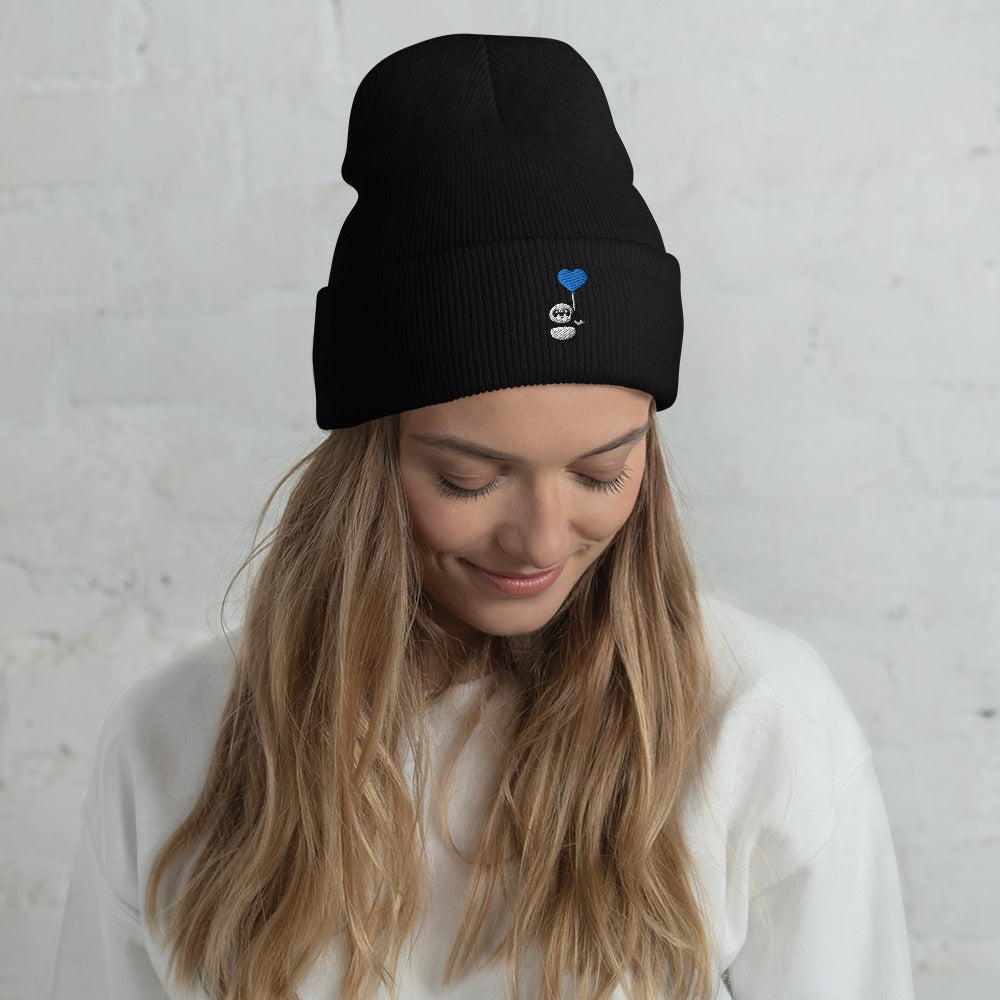Homies Panda Cuffed Beanie