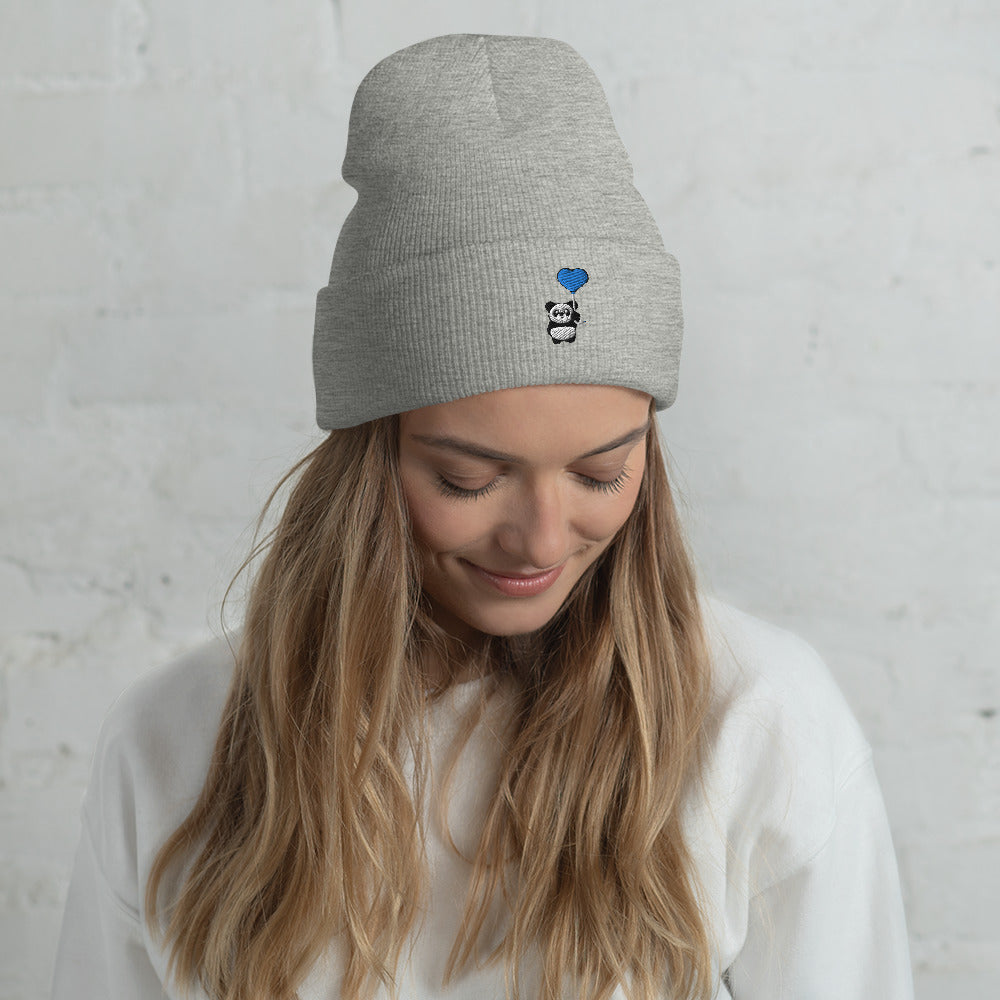 Homies Panda Cuffed Beanie