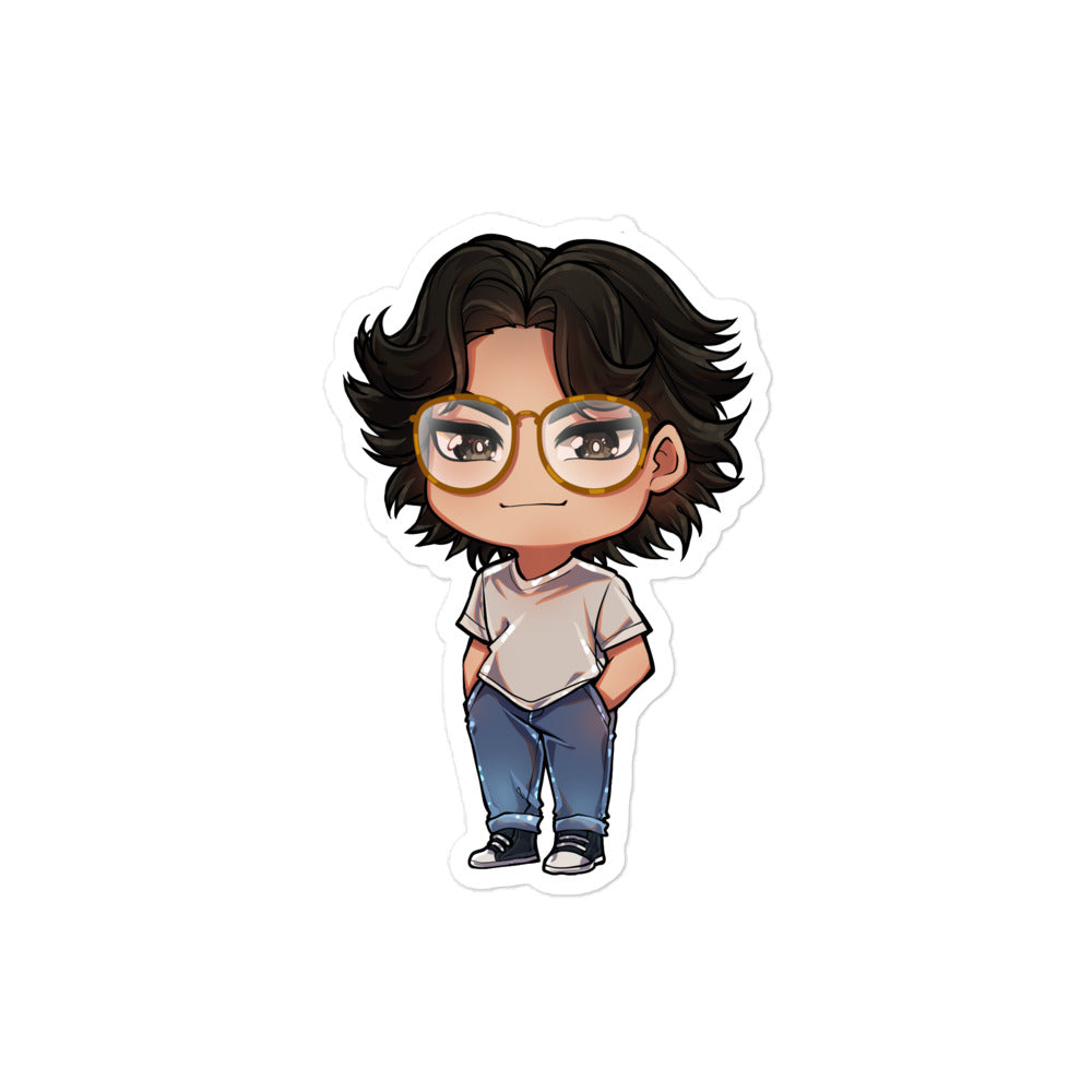 AWIN Chibi Bubble-free stickers