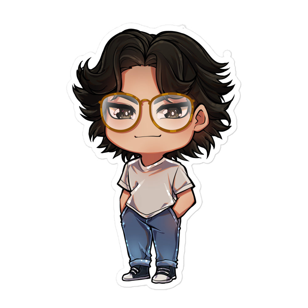 AWIN Chibi Bubble-free stickers