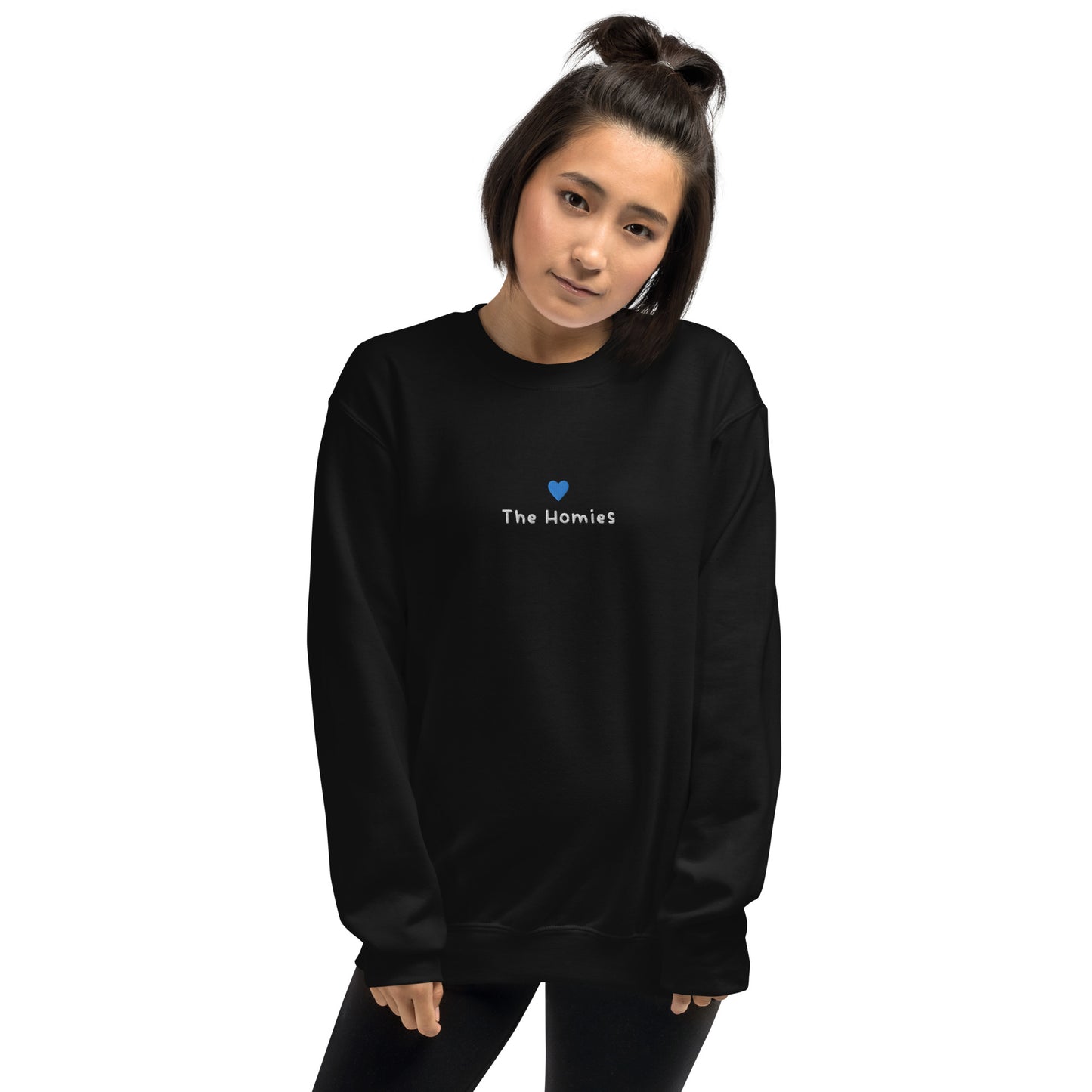 Homies Blue Heart Unisex Sweatshirt
