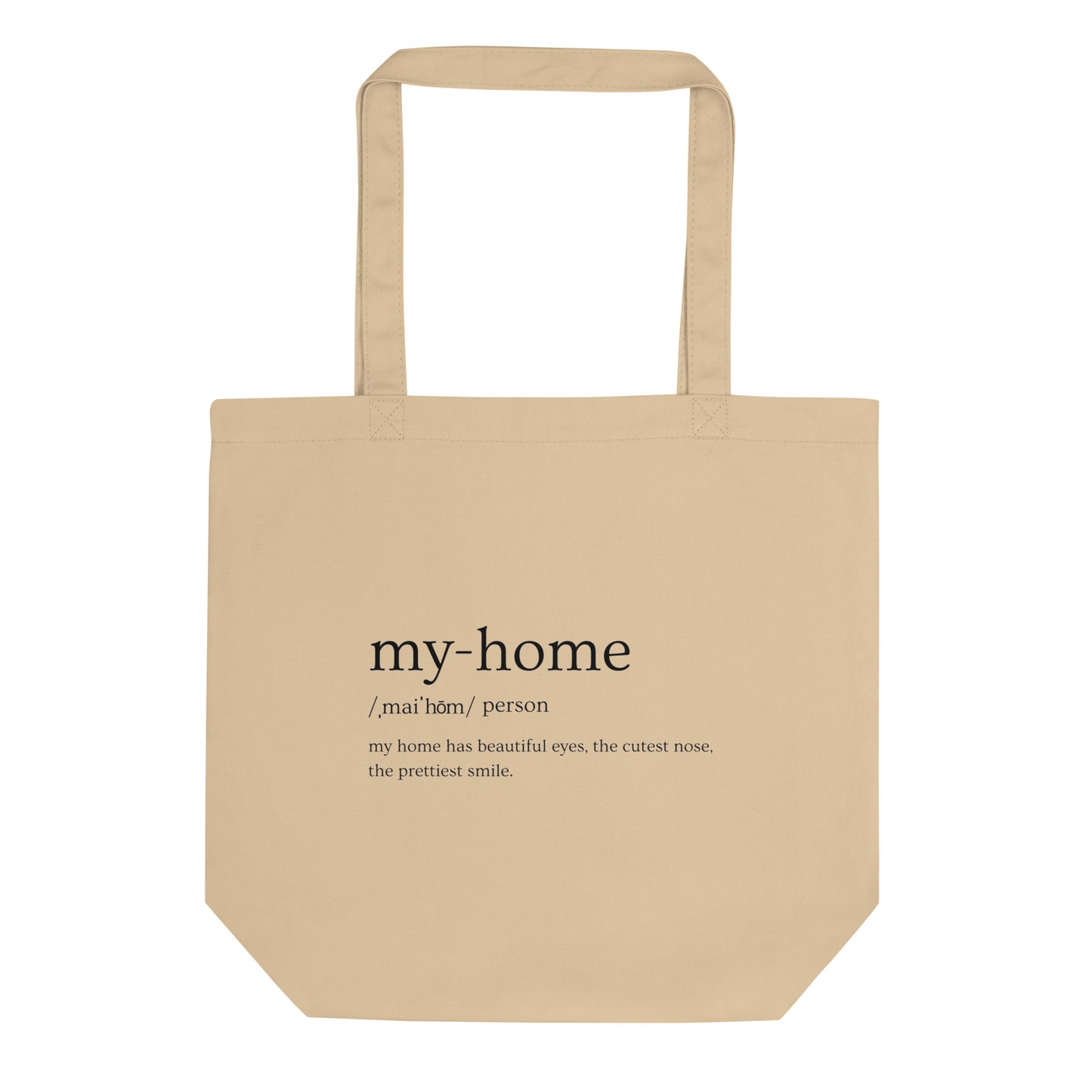 My Home Definition Eco Tote Bag