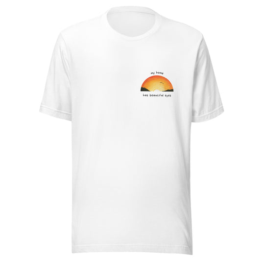 My Home Sunrise Unisex t-shirt