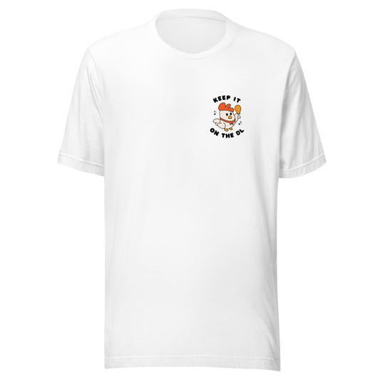 Chicken On The DL Unisex t-shirt