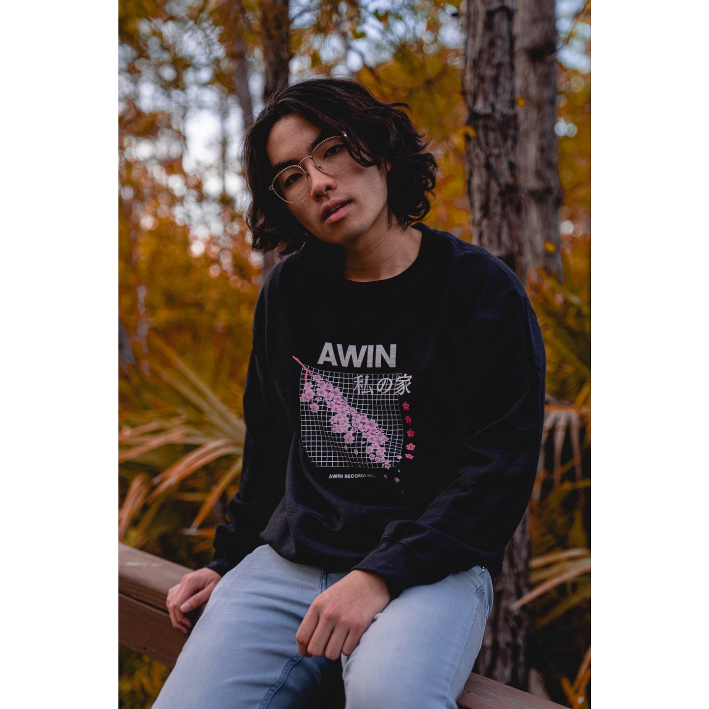 AWIN Cherry Blossom Unisex Sweatshirt