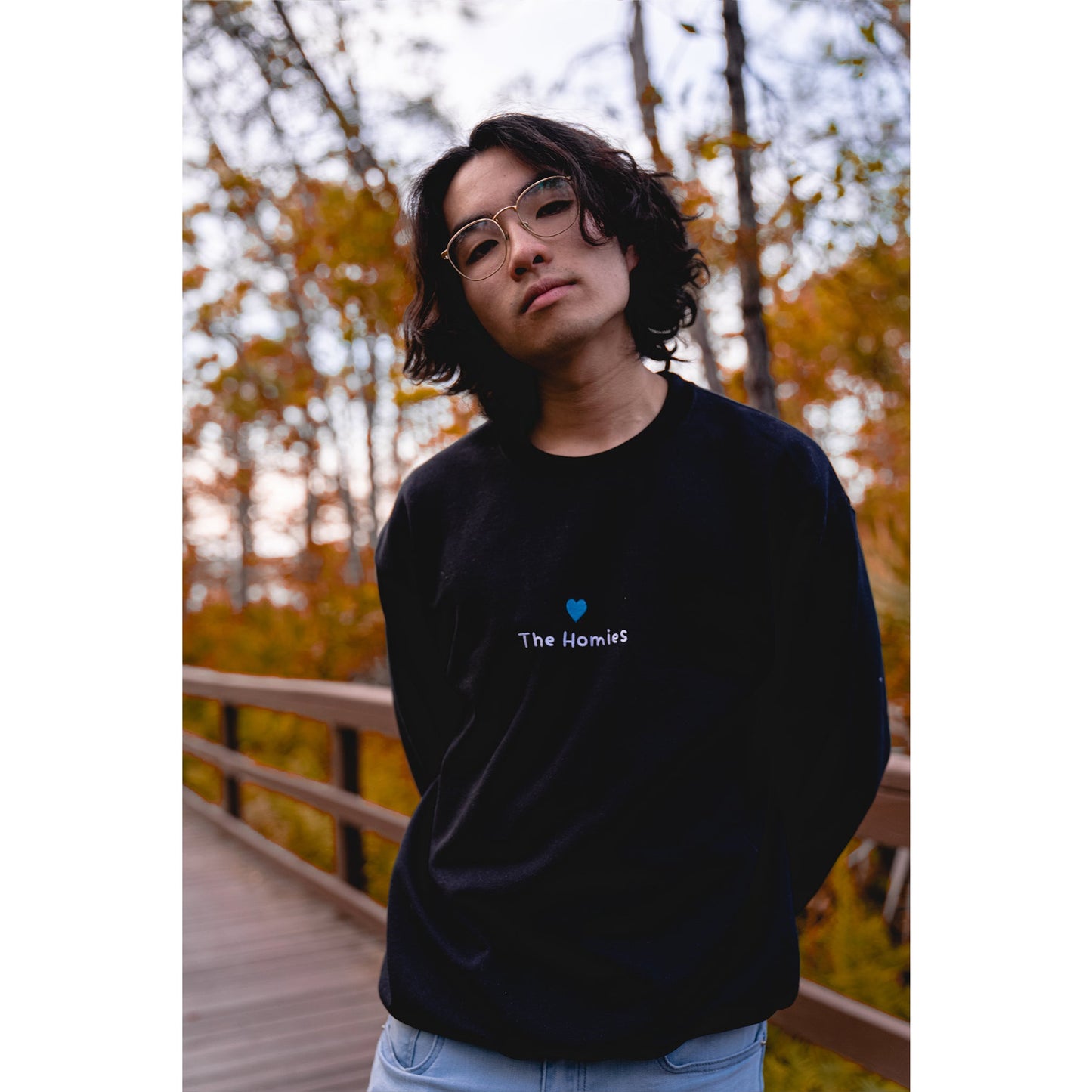 Homies Blue Heart Unisex Sweatshirt