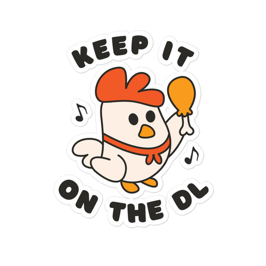 Chicken on the DL Stickers