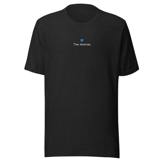 Homies Blue Heart Unisex t-shirt